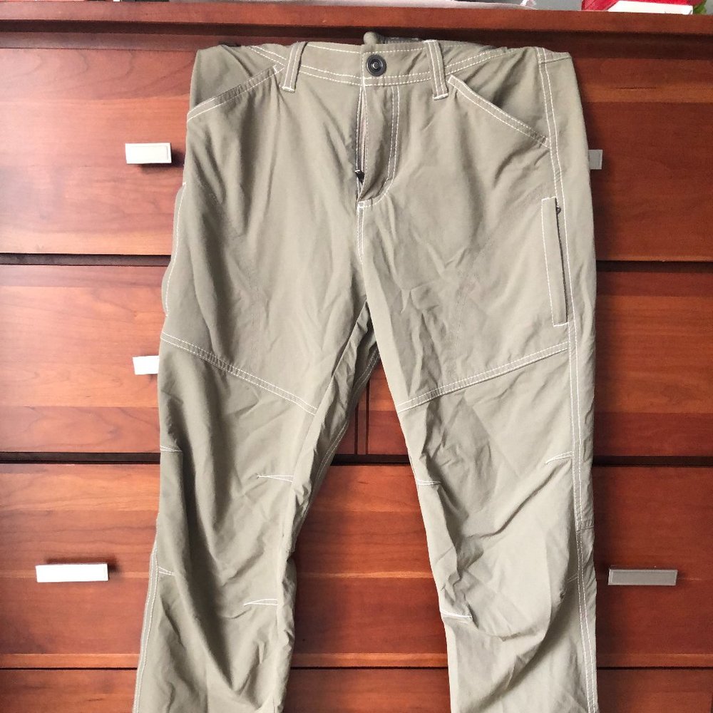KUHL Athletic/Hiking/Climbing Pants | Olive Green